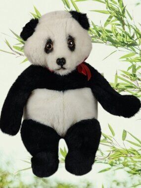 Merrythought 15" Stuffed Panda Bear Plush